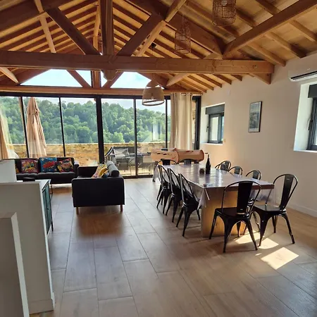 Ferienhaus Aubie Modern Barn Swimming Pool And Ac