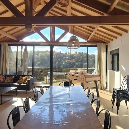 Ferienhaus Aubie Modern Barn Swimming Pool And Ac *