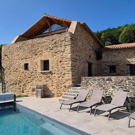 Aubie Modern Barn Swimming Pool And Ac Ferienhaus *