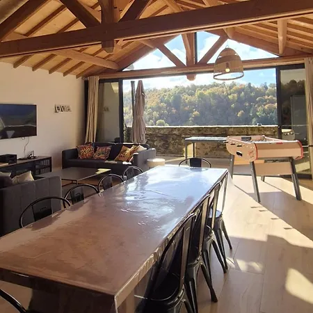 Ferienhaus Aubie Modern Barn Swimming Pool And Ac