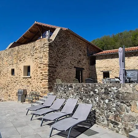 Ferienhaus Aubie Modern Barn Swimming Pool And Ac Latouille-Lentillac