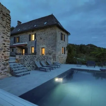 Aubie Modern Barn Swimming Pool And Ac * Latouille-Lentillac