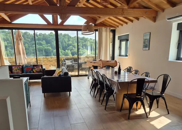 Hébergement de vacances Aubié Superbe Propriété Pour 20 Avec Piscine